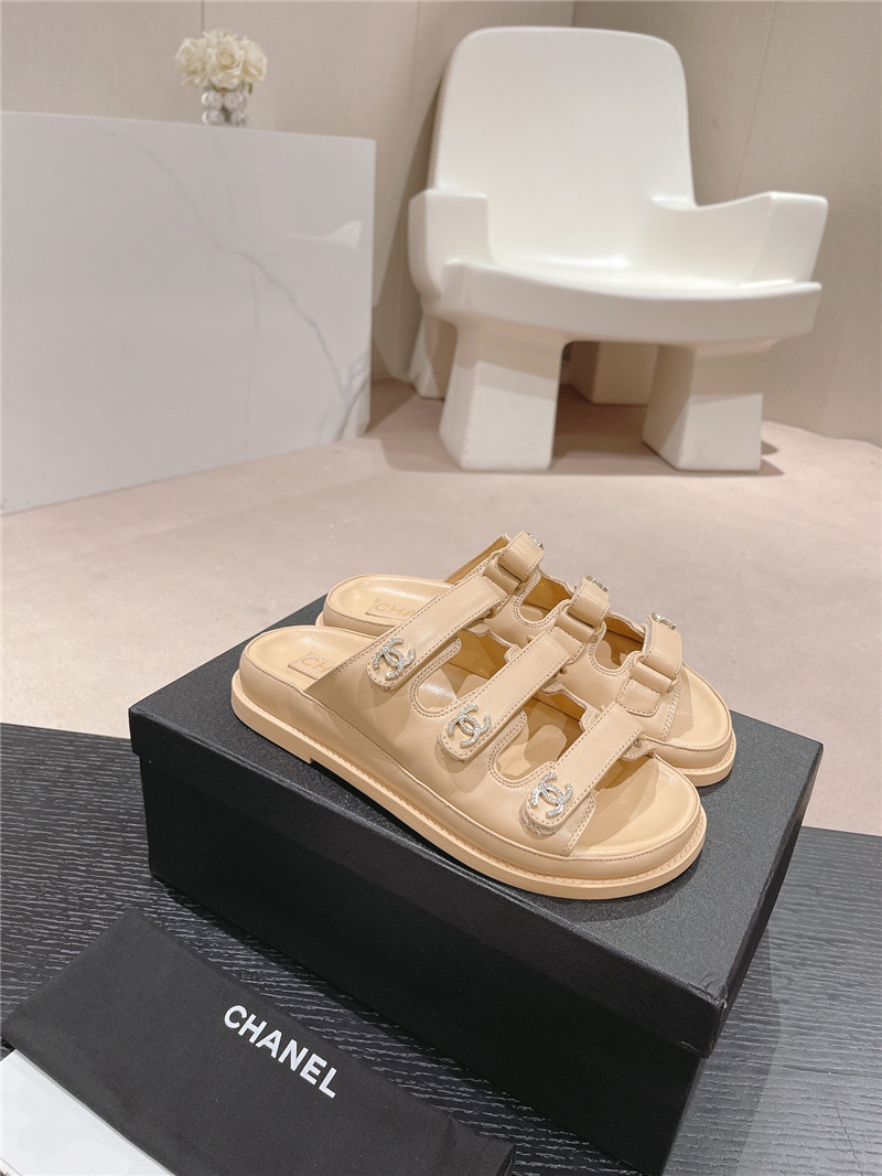 Ch**el beach shoes replica designer shoes