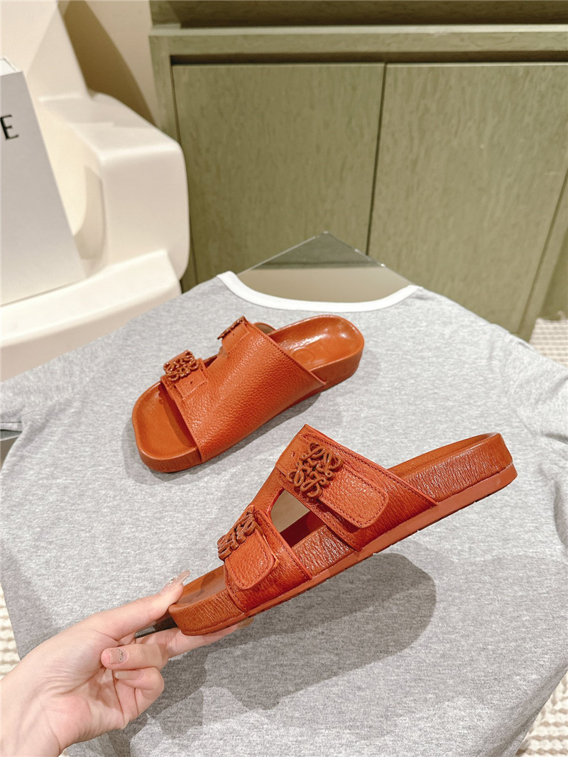 L0ew* new color matching slippers for couples replica shoes