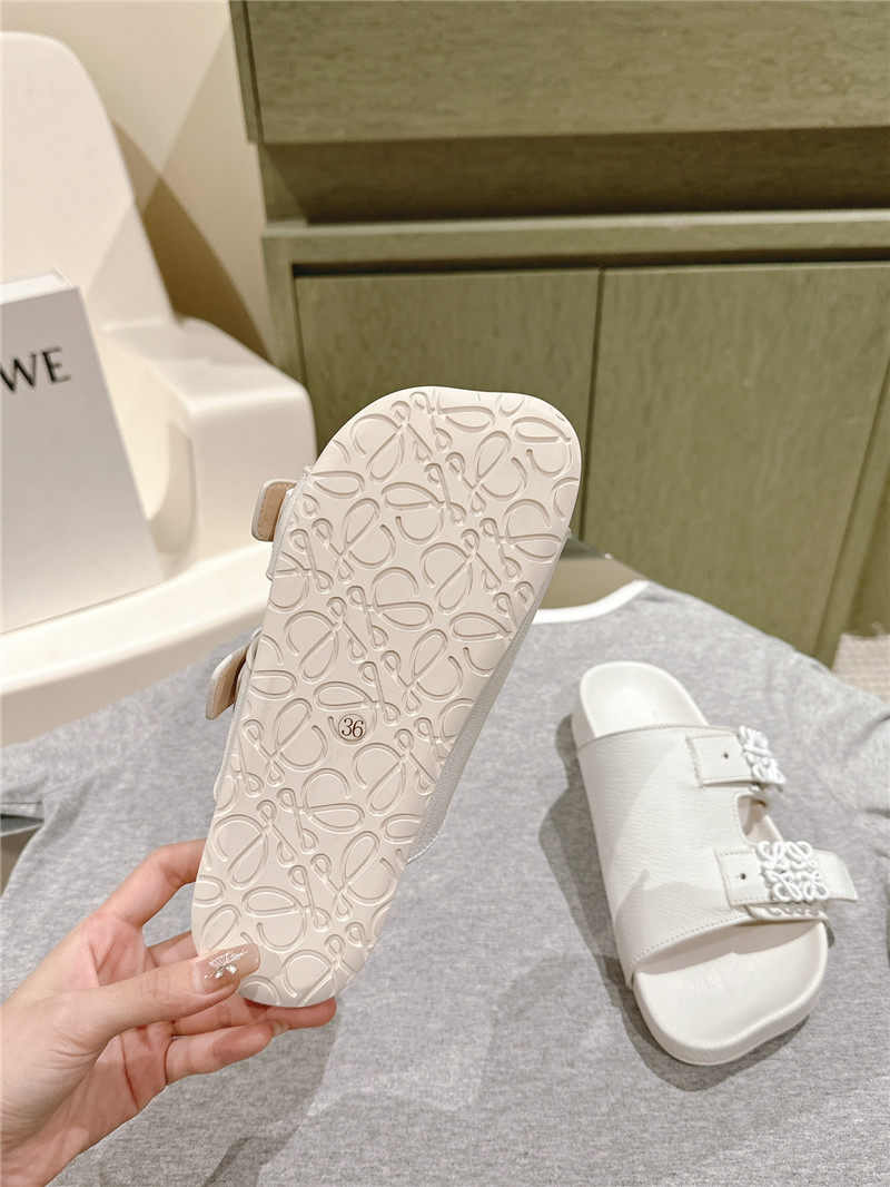 L0ew* new color matching slippers for couples replica shoes