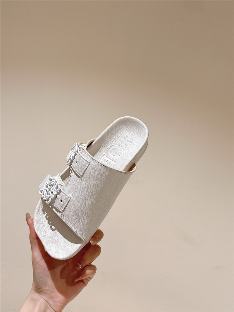 L0ew* new color matching slippers for couples replica shoes