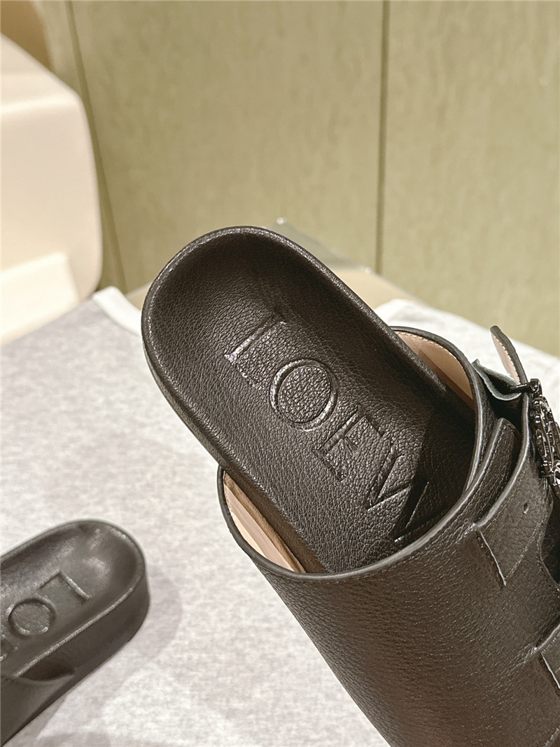 L0ew* new color matching slippers for couples replica shoes