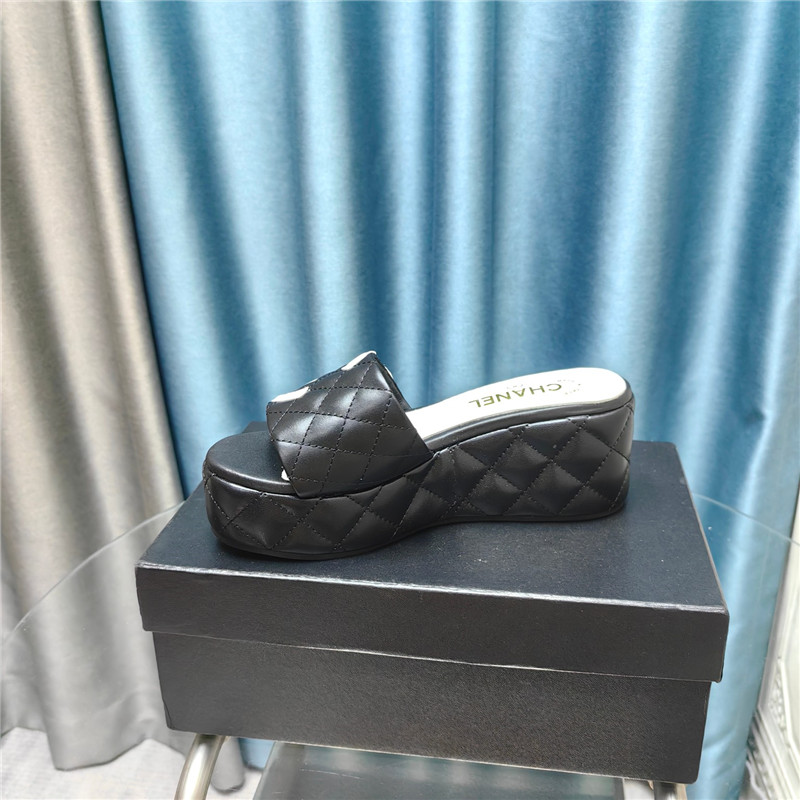 Ch**el large pair of c slippers replica shoes