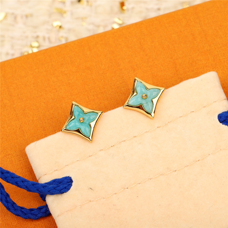 l0vis Vvtt0n lv amazonite earrings