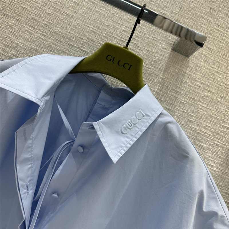 Gucci sleeveless silhouette shirt replica designer clothes