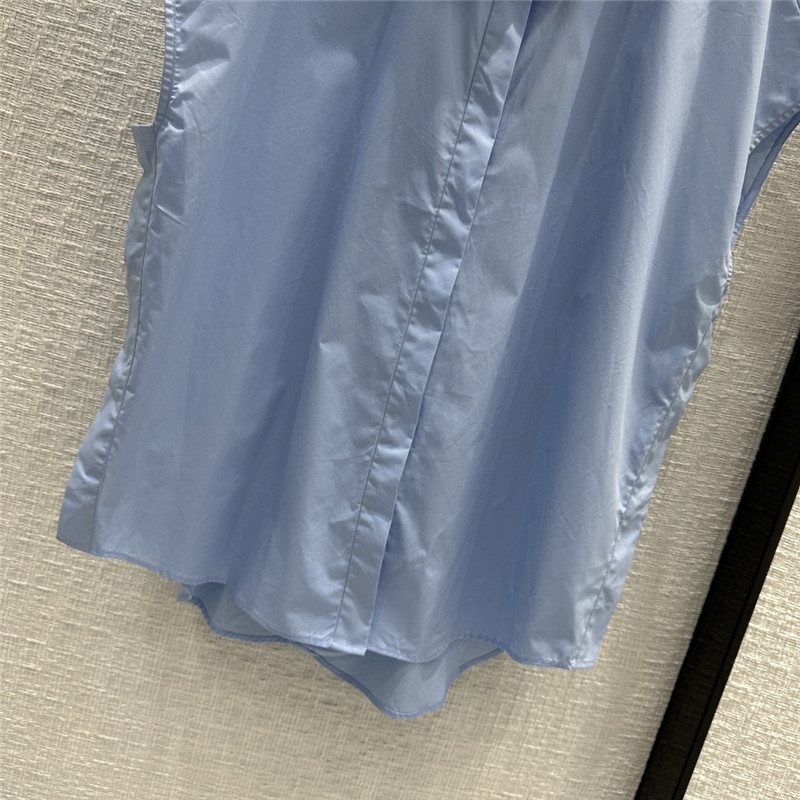 Gucci sleeveless silhouette shirt replica designer clothes