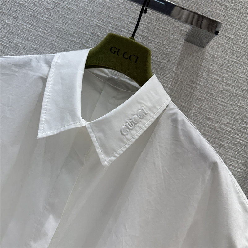 Gucci sleeveless silhouette shirt replica designer clothes