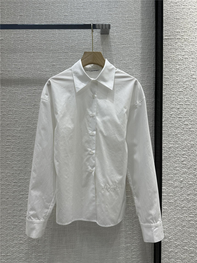 A1exa*der wang waist white shirt replica clothes