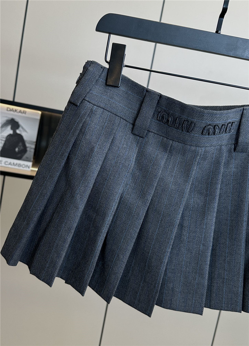 M1um1u new pleated skirt cheap replica designer clothes