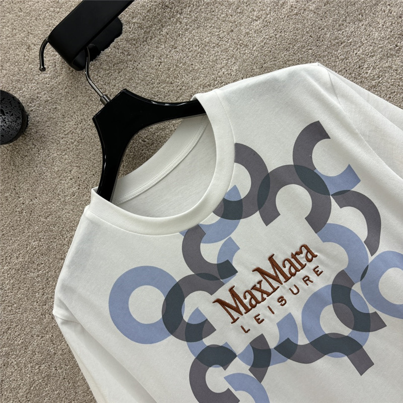 Vanitoo printed embroidered short-sleeved T-shirt replica clothing