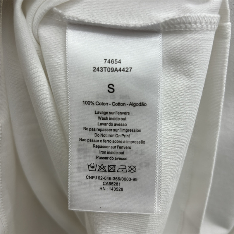 Vanitoo printed embroidered short-sleeved T-shirt replica clothing