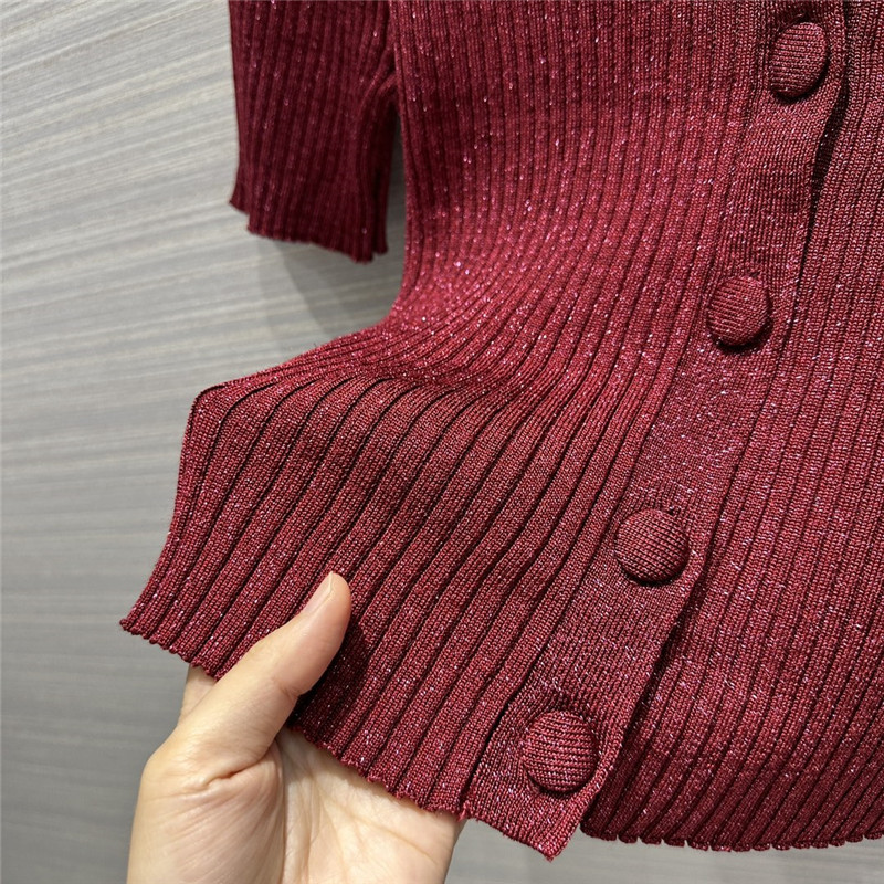 Gucci mid-sleeve cardigan top replica clothing sites