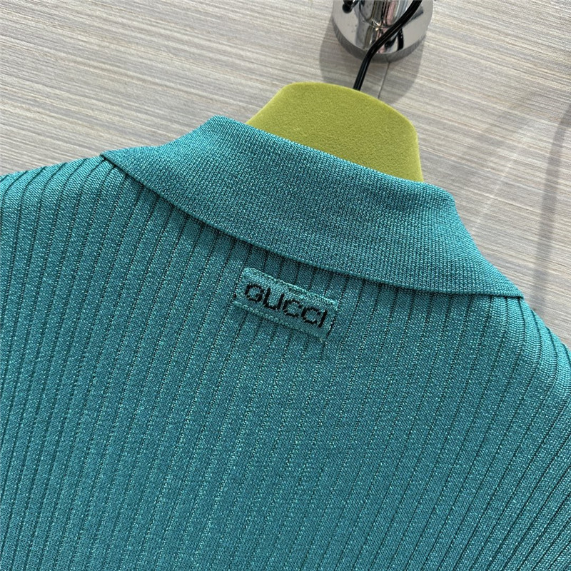 Gucci mid-sleeve cardigan top replica clothing sites