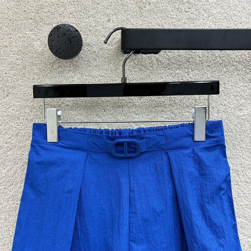 D10r letter button decorative a-line shorts replicas clothes