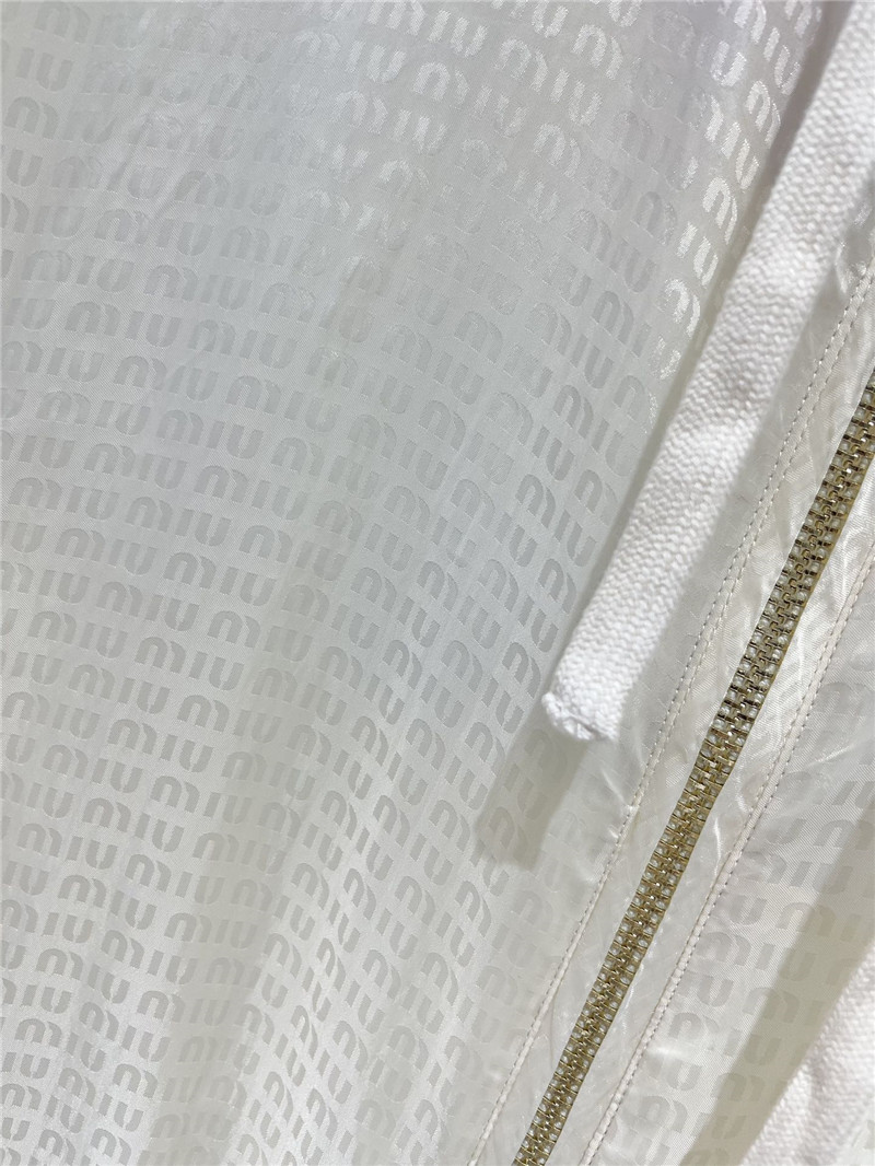 M1um1u belted jacket replica d&g clothing