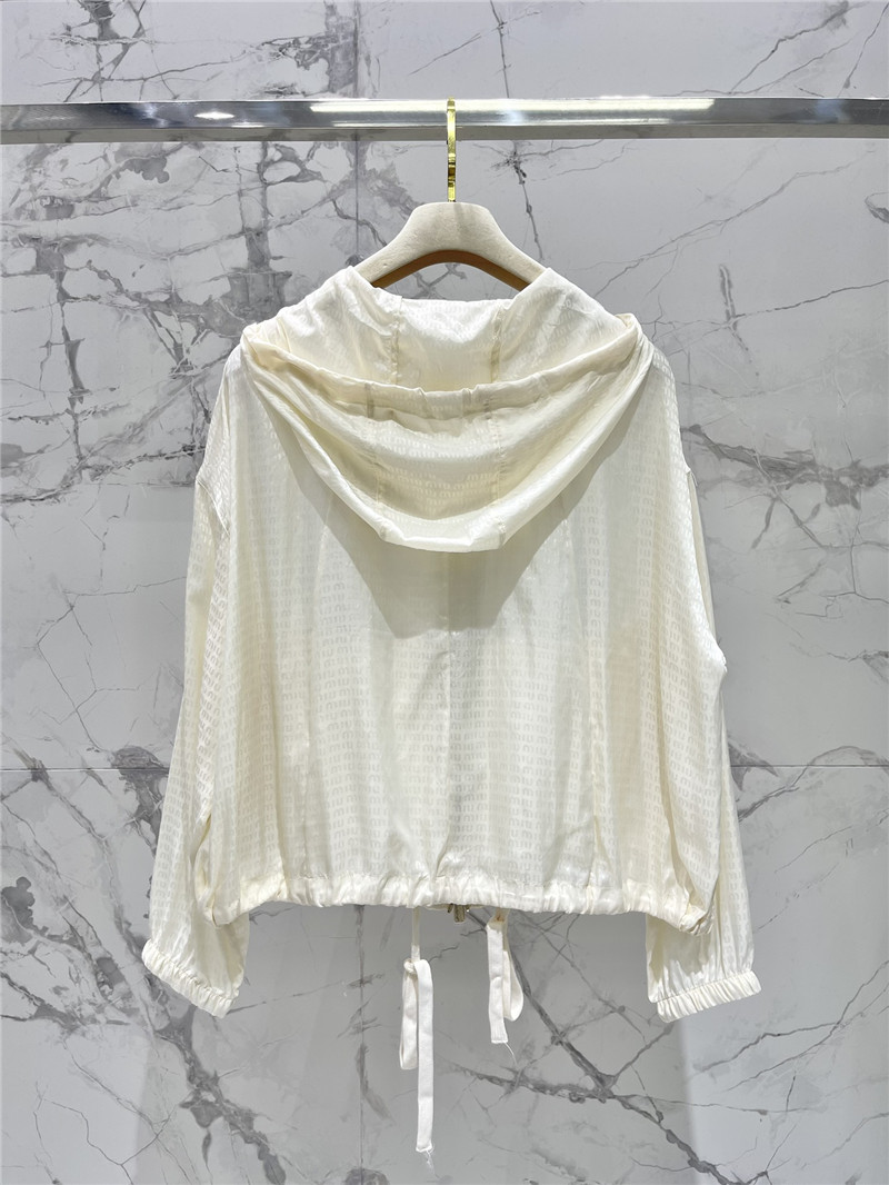 M1um1u belted jacket replica d&g clothing