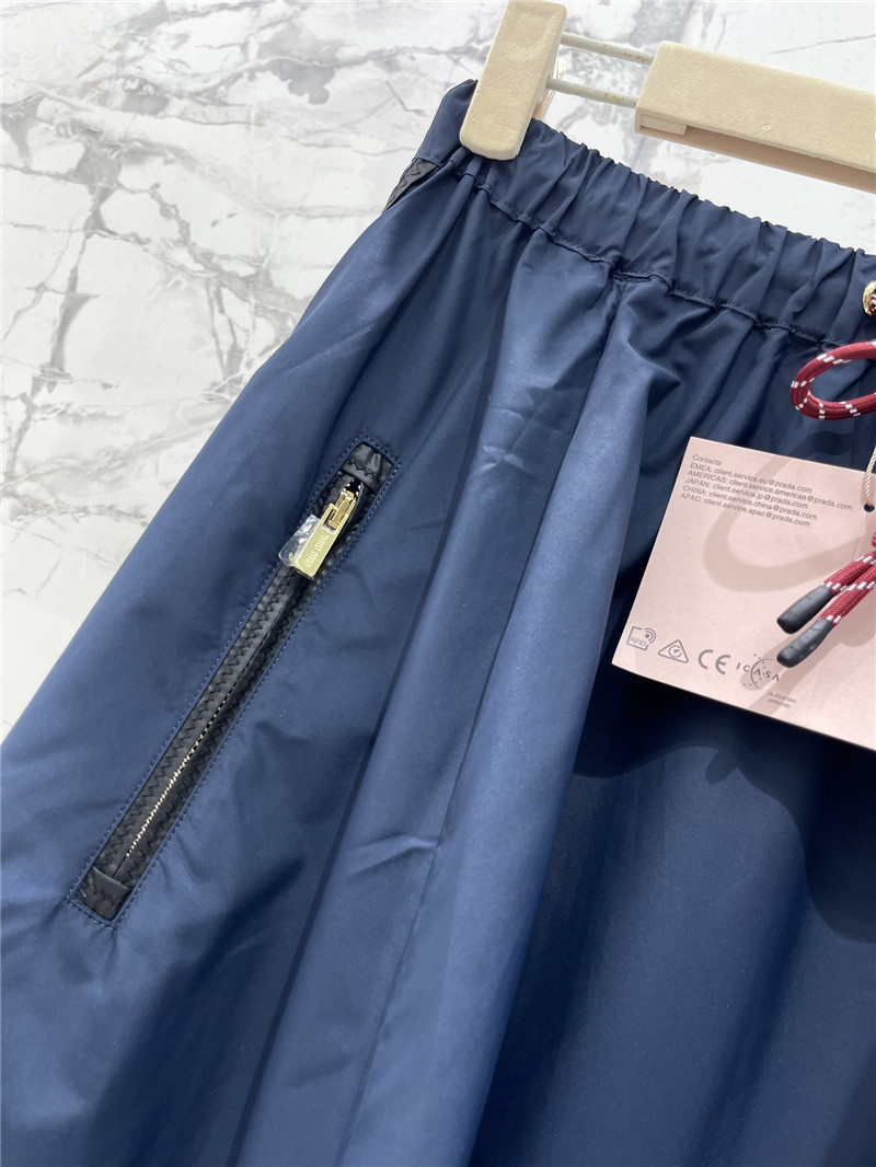 Miu Miu Logo Letter Skirt