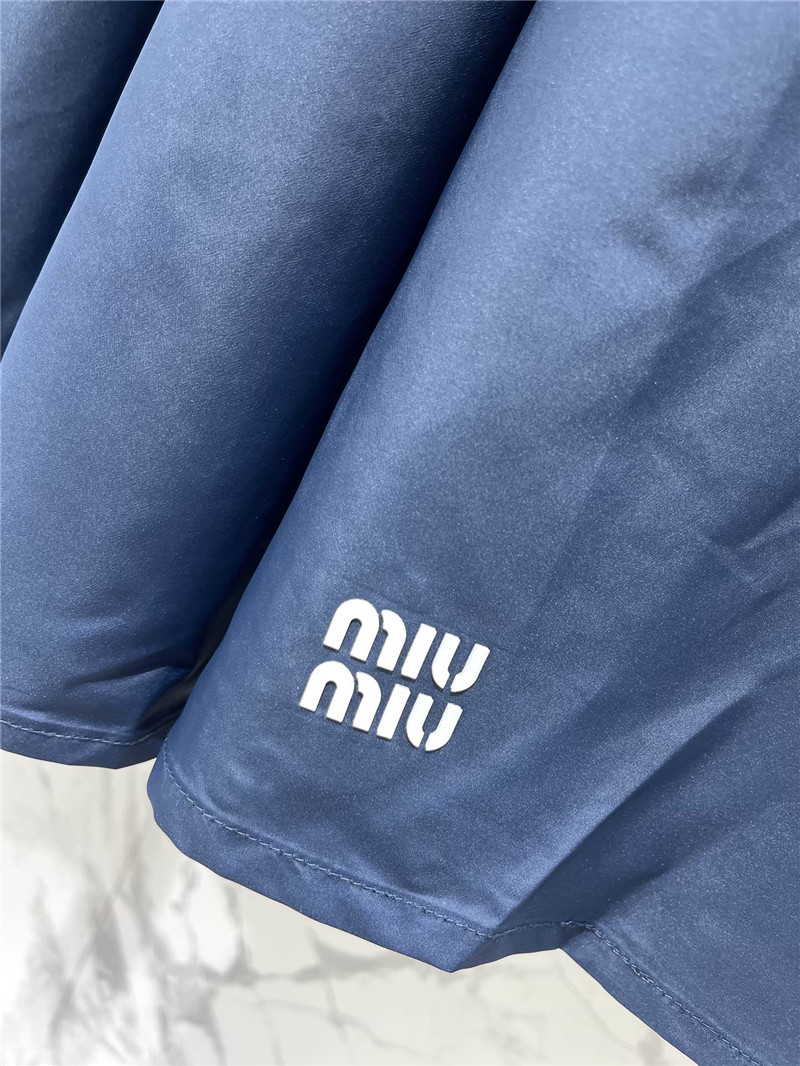 Miu Miu Logo Letter Skirt