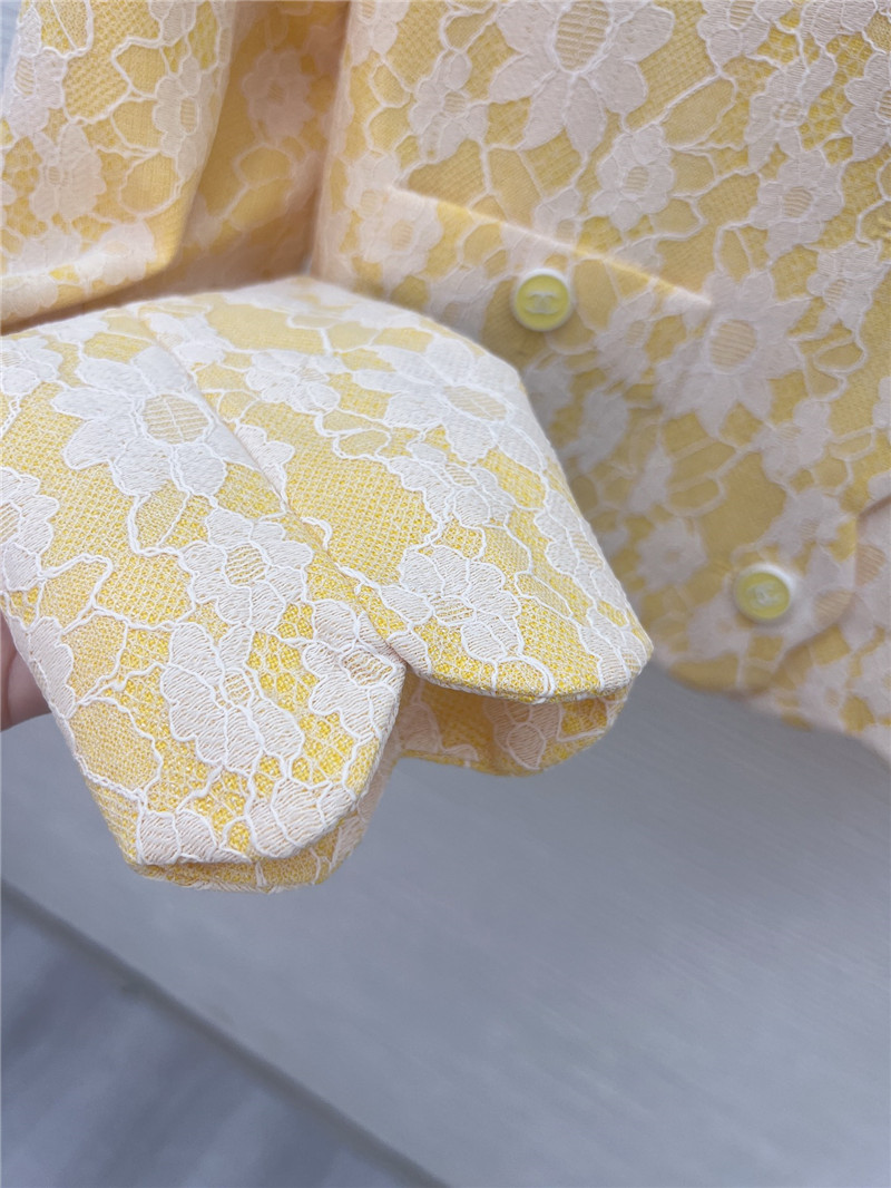 Ch**el flower print coat