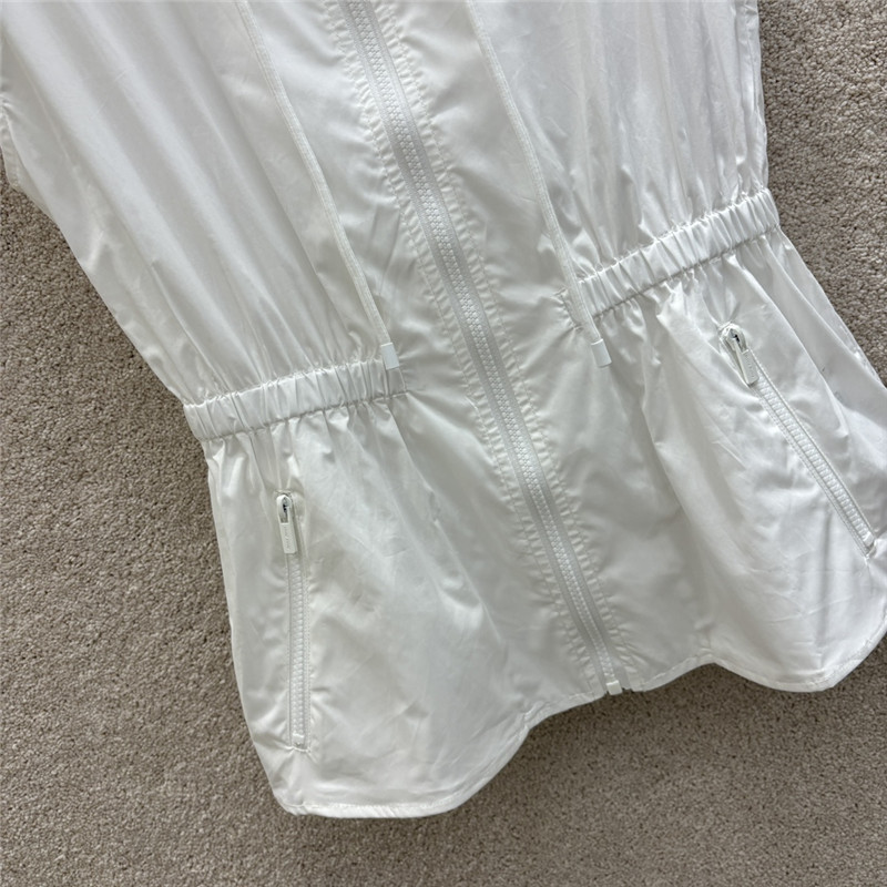 Miu Miu Hooded Sleeveless Shirt