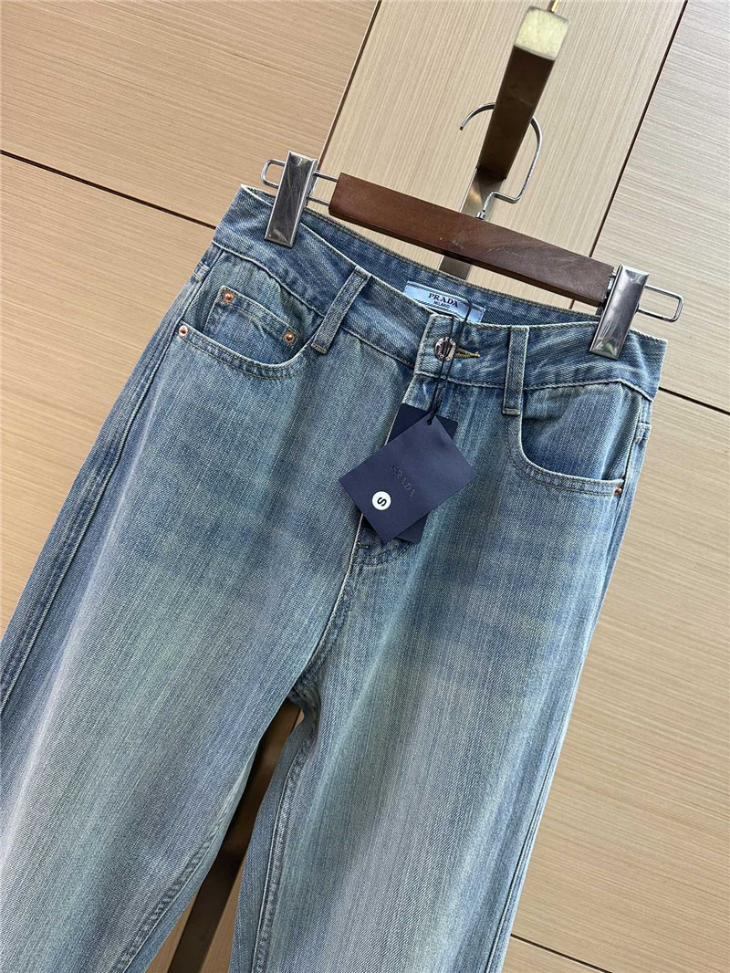 Pra*a new straight jeans replica clothing sites