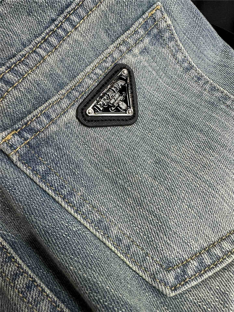 Pra*a new straight jeans replica clothing sites