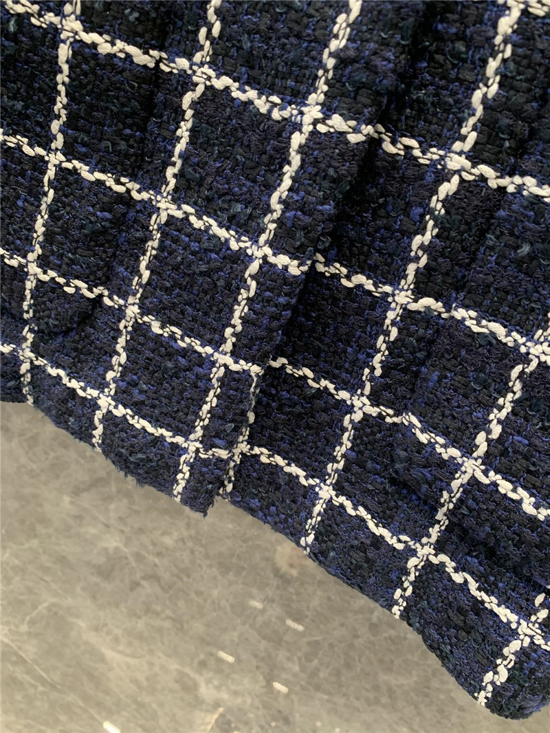 Ch**el tweed suit mid-length blazer replica designer clothes