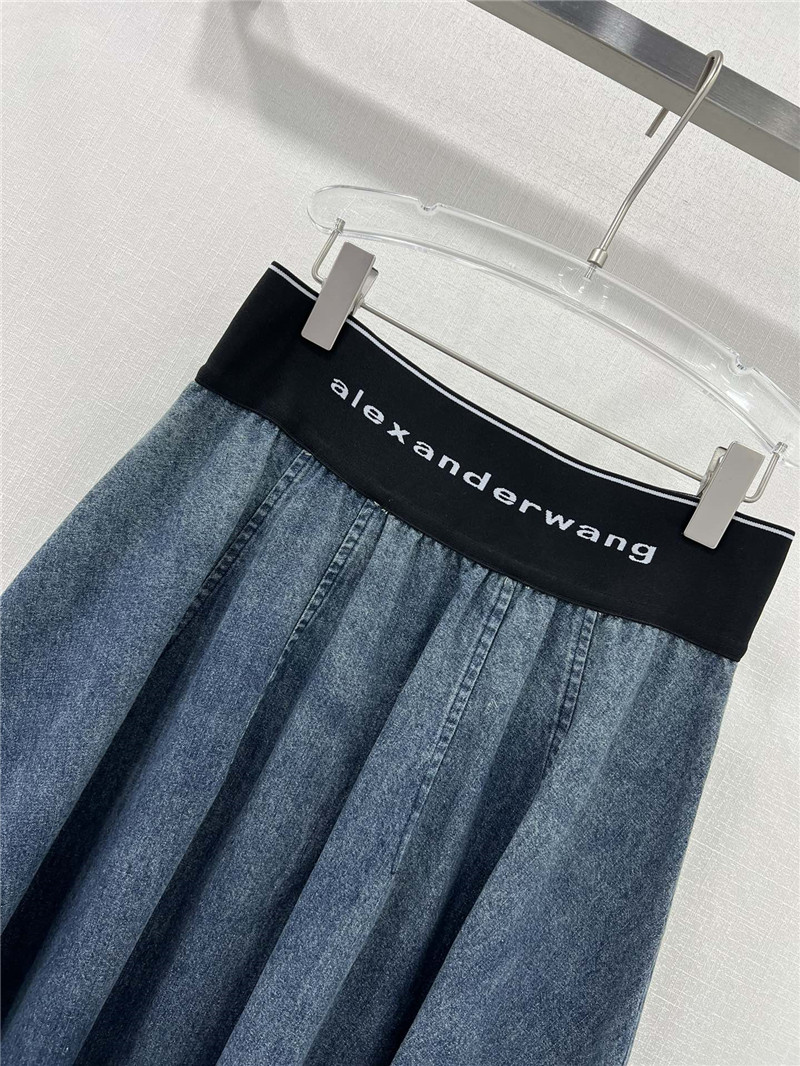 A1exa*der wang denim skirt replica designer clothing websites