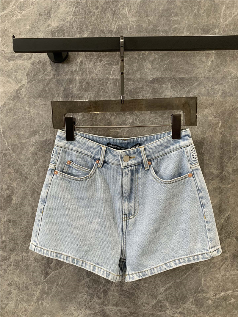 A1exa*der wang denim shorts replica clothing sites