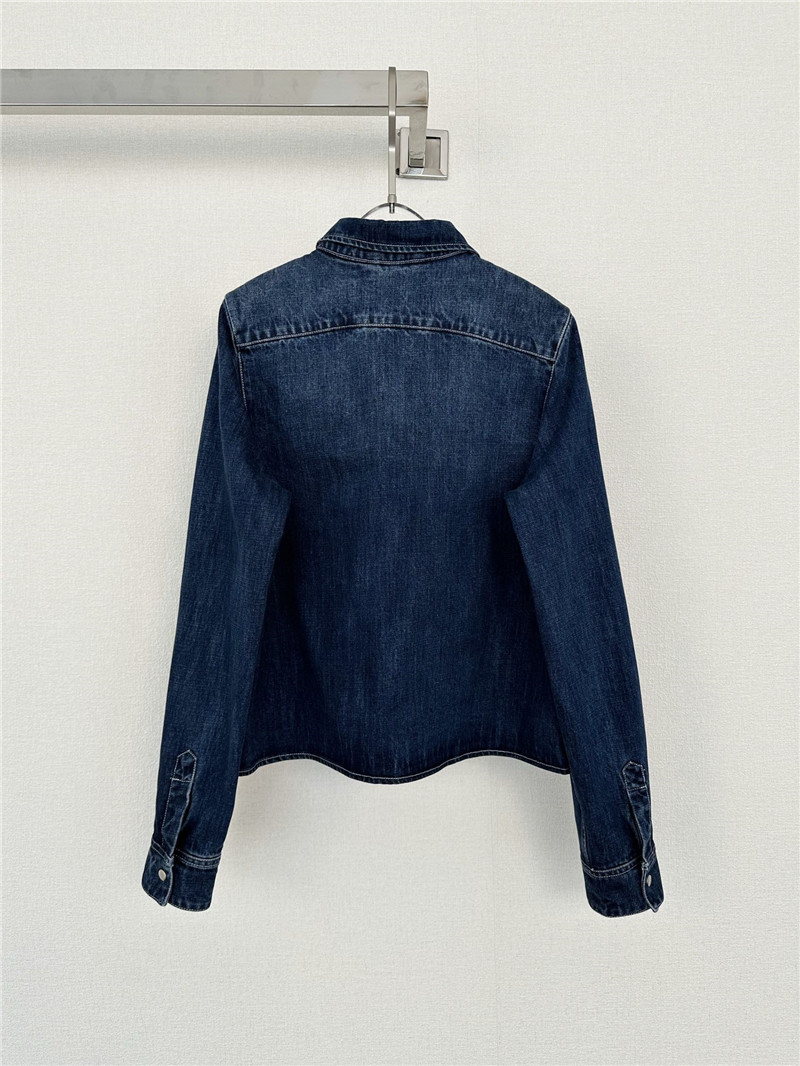 M1um1u new denim jacket replica clothing sites