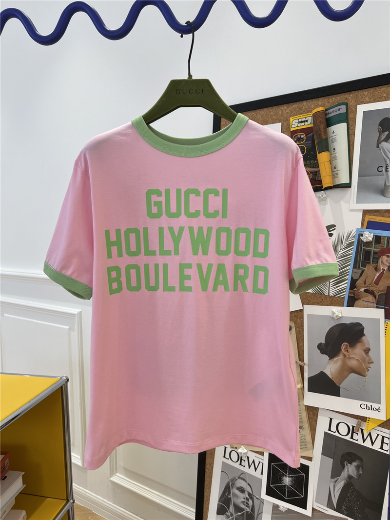 Gucci new t-shirt cheap replica designer clothes