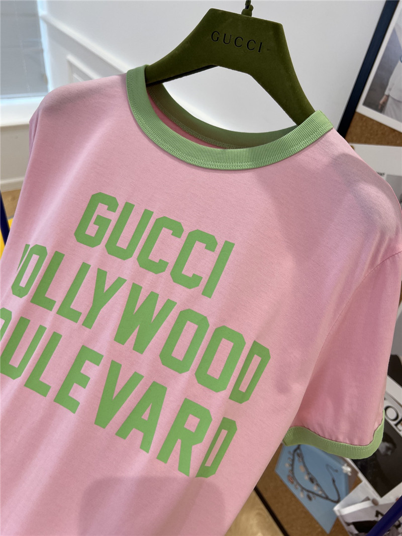 Gucci new t-shirt cheap replica designer clothes