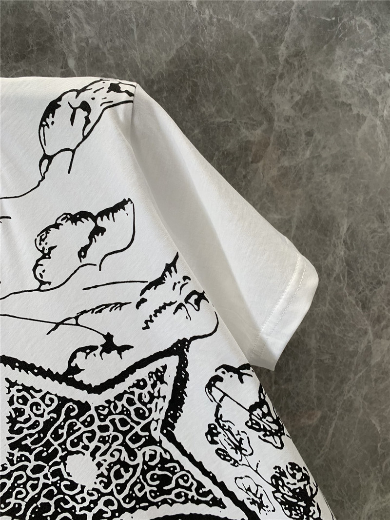 D10r round neck short sleeve t-shirt replica d&g clothing