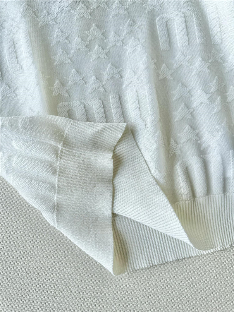 miumiu thin jacquard top replica d&g clothing