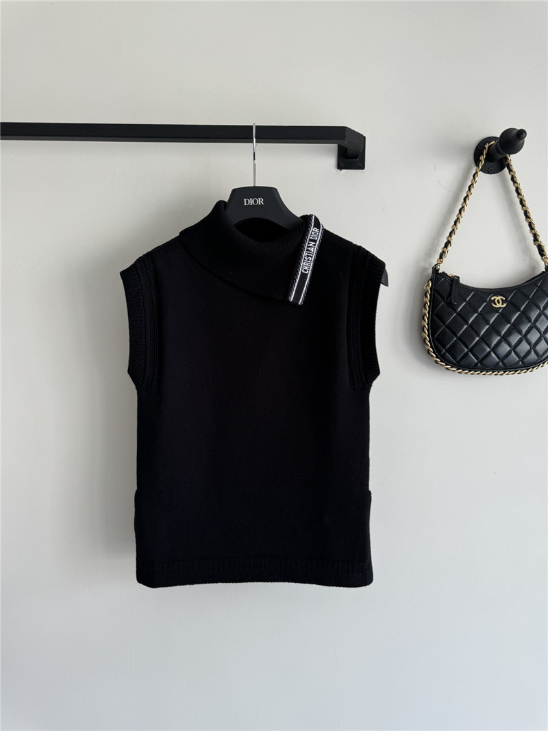 D10r new knitted vest replica designer clothes