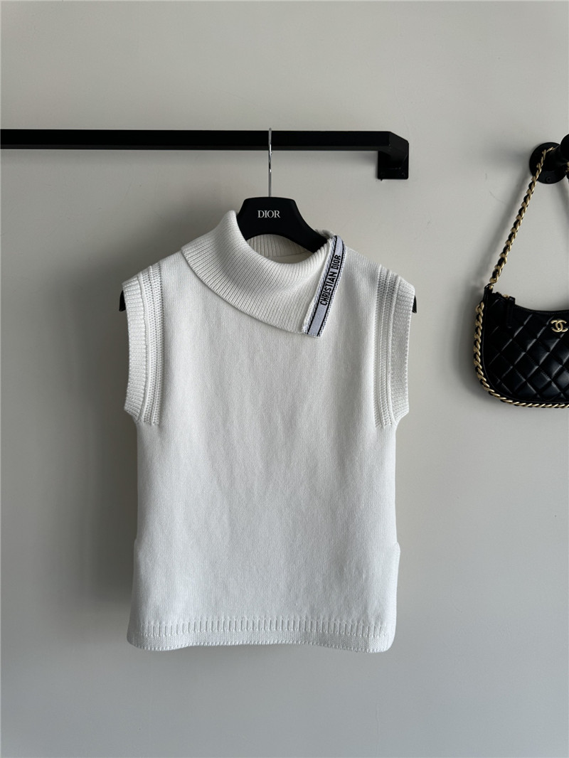 D10r new knitted vest replica designer clothes