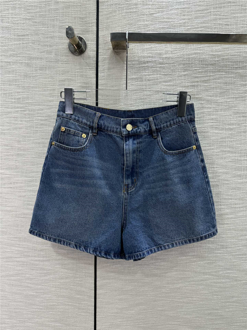 Va1e*ntin0 denim shorts cheap replica designer clothes