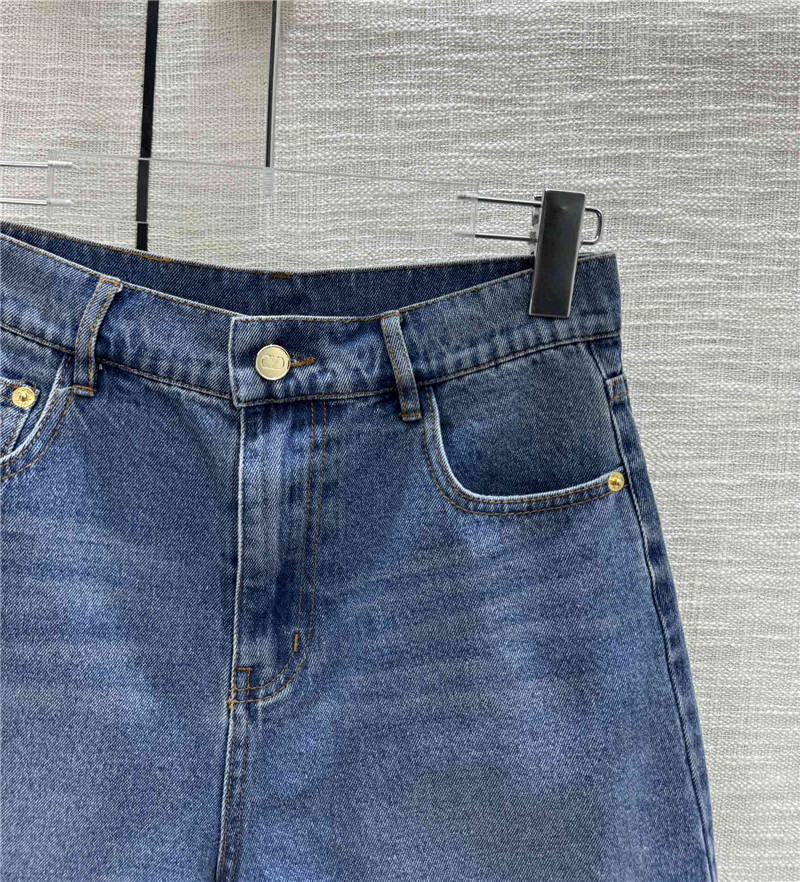 Va1e*ntin0 denim shorts cheap replica designer clothes