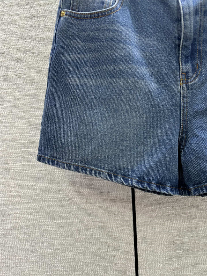 Va1e*ntin0 denim shorts cheap replica designer clothes