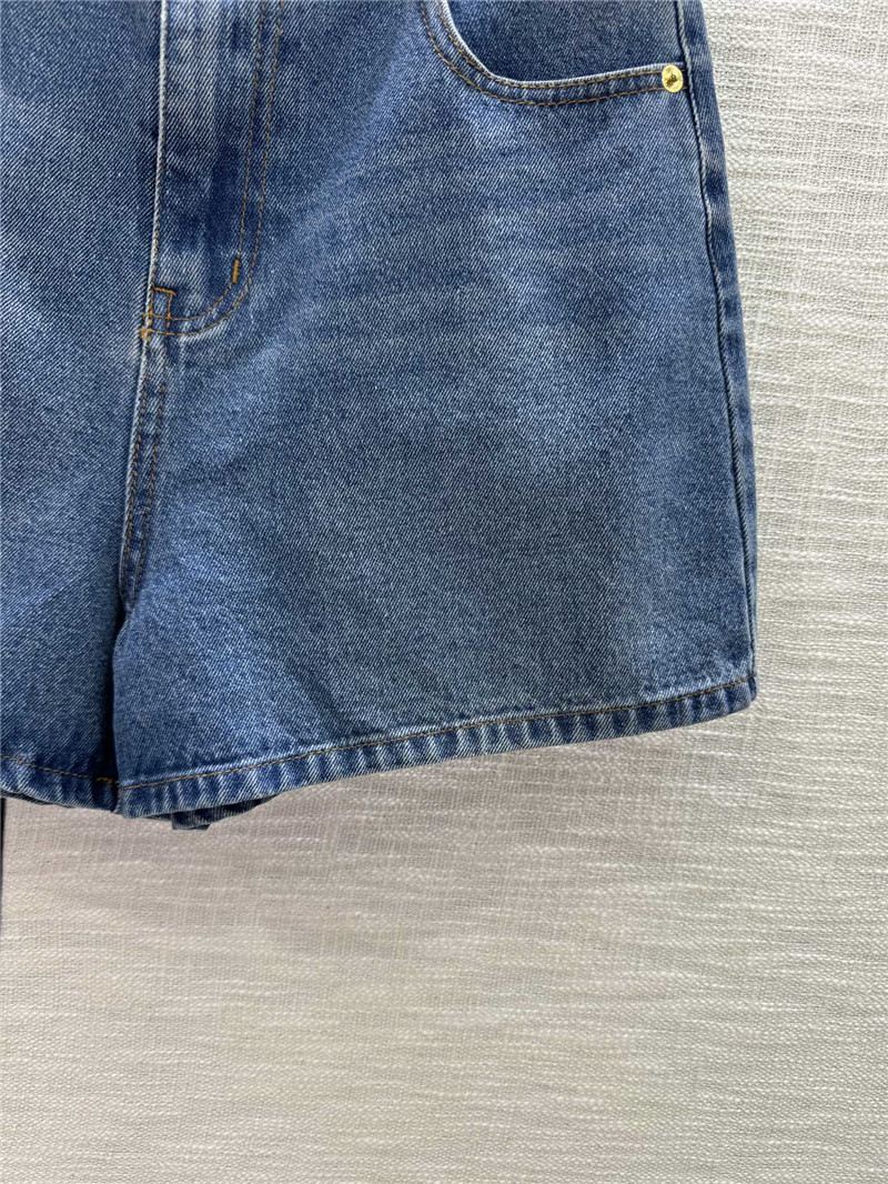 Va1e*ntin0 denim shorts cheap replica designer clothes