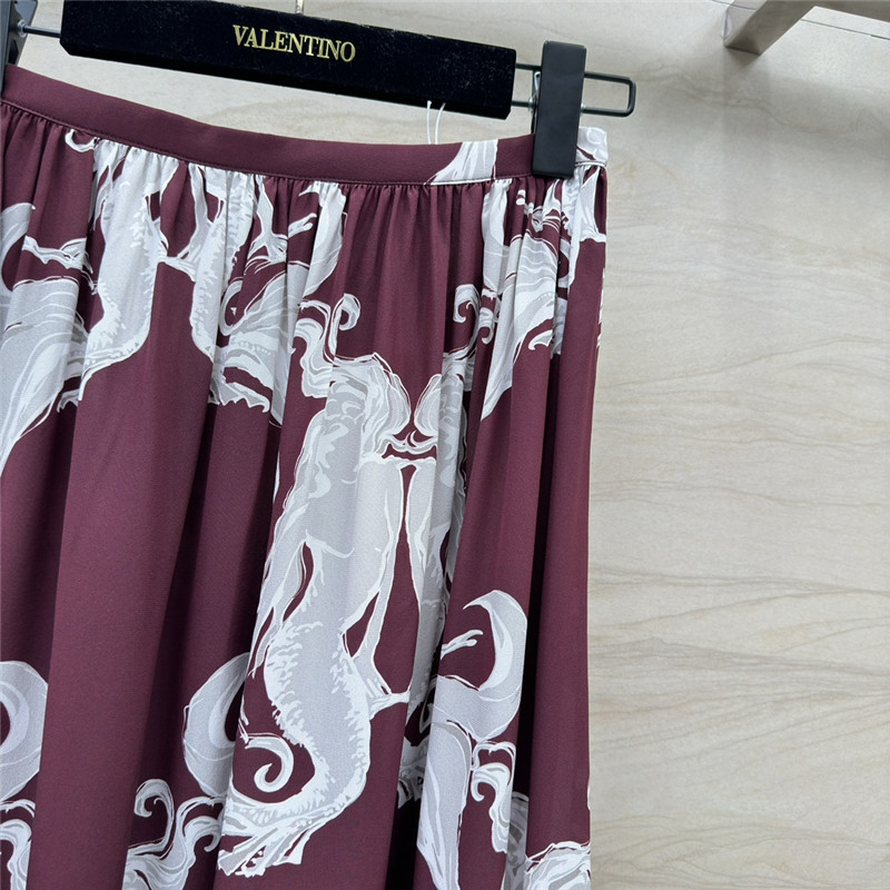 Va1e*ntin0 silk skirt replica designer clothes