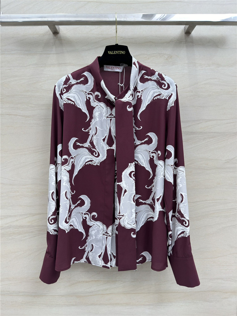 Va1e*ntin0 silk shirt replica designer clothing websites