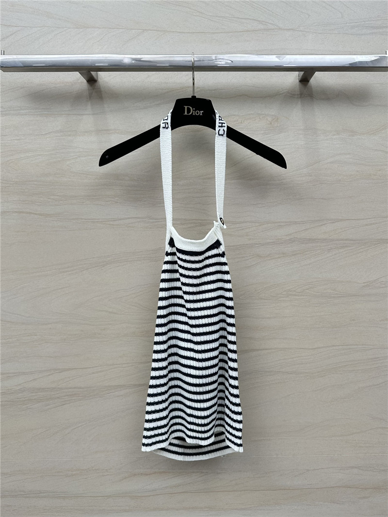 D10r knitted vest top replica d&g clothing