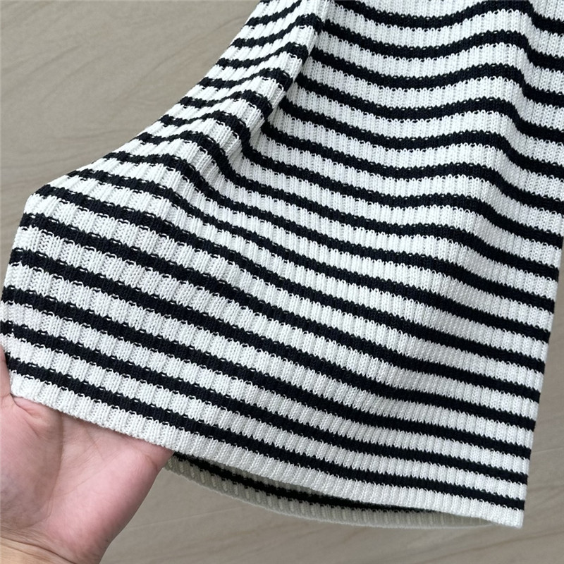 D10r knitted vest top replica d&g clothing