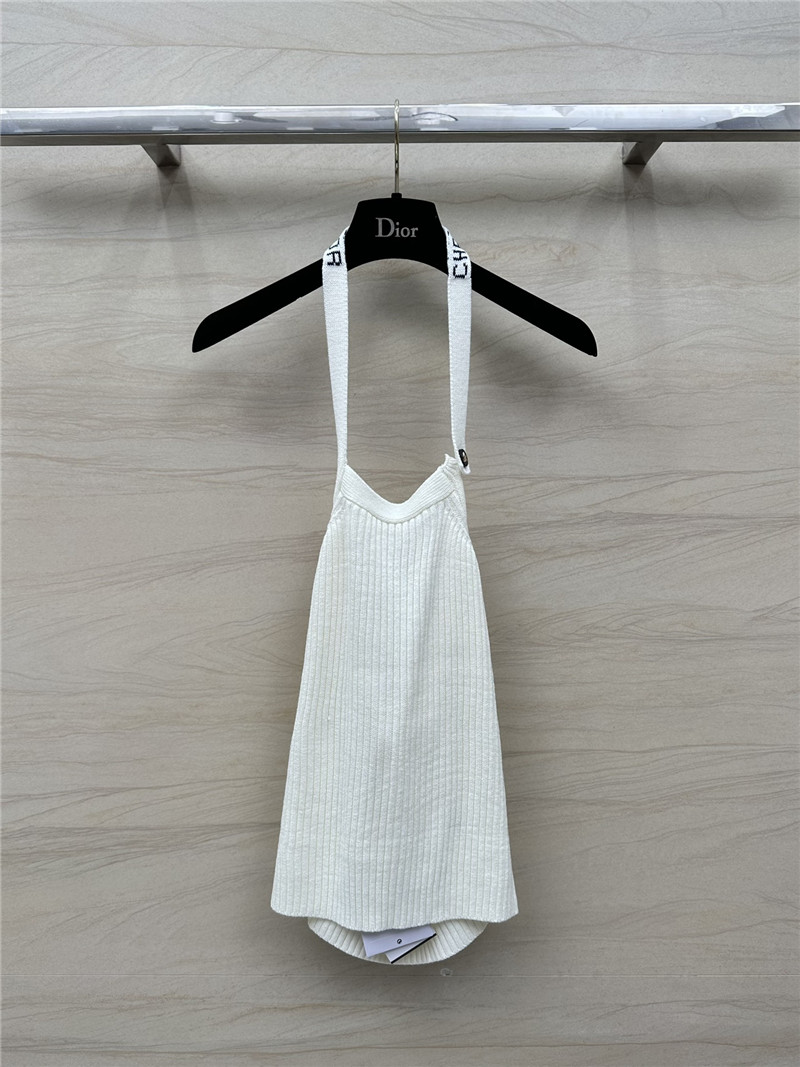 D10r knitted vest top replica d&g clothing