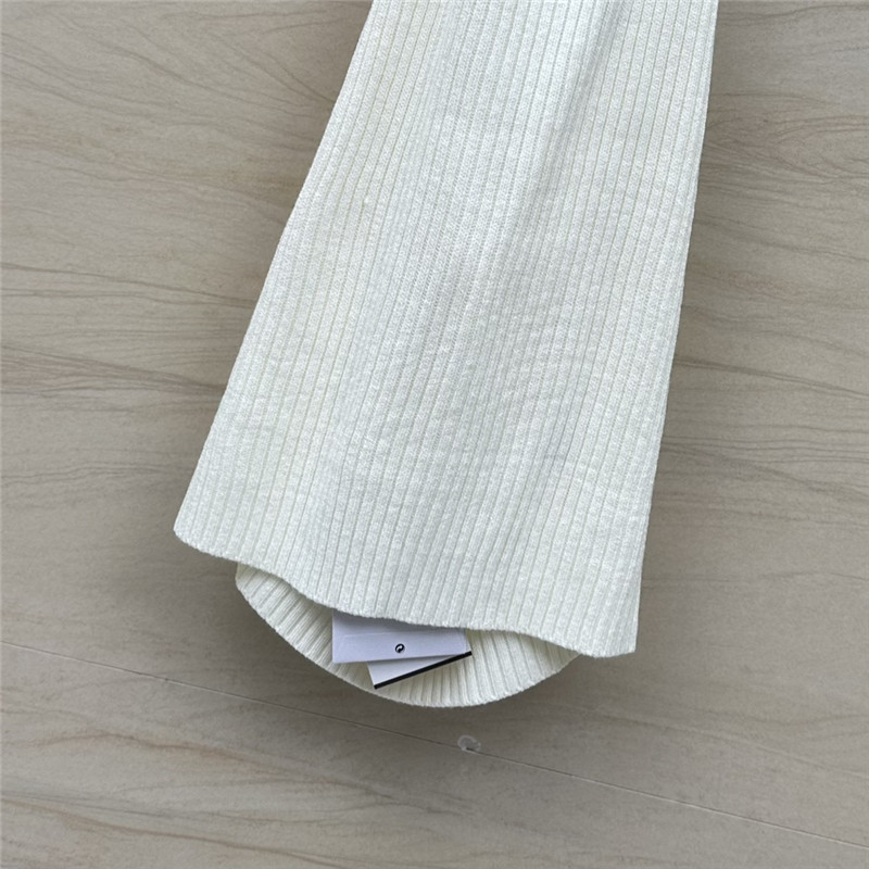 D10r knitted vest top replica d&g clothing