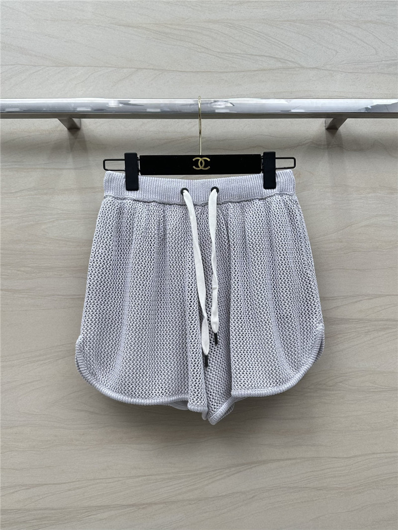 BC hollow knitted shorts replica d&g clothing