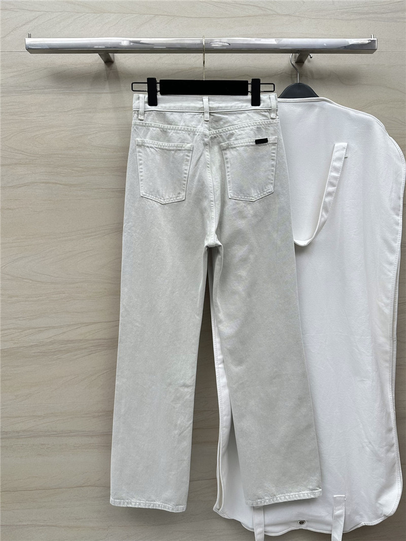 Y51 straight denim trousers cheap replica designer clothes