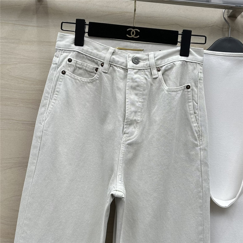Y51 straight denim trousers cheap replica designer clothes