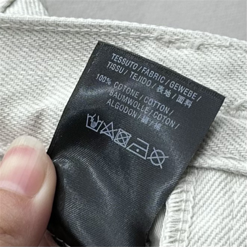 Y51 straight denim trousers cheap replica designer clothes