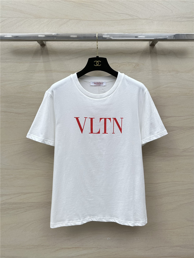 Va1e*ntin0 pure cotton t-shirt cheap replica designer clothes